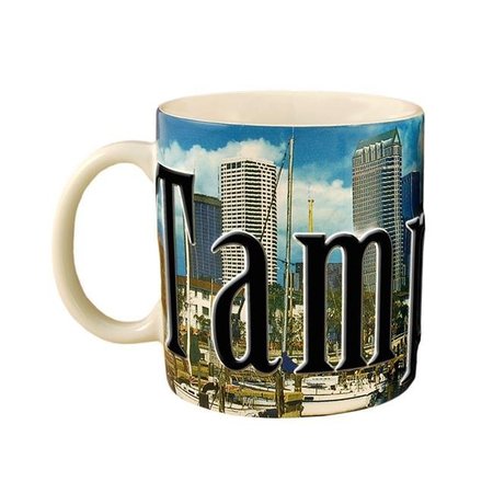 AMERICAWARE Americaware SMTBF02 Tampa Bay 18 oz Full Color Relief Mug SMTBF02